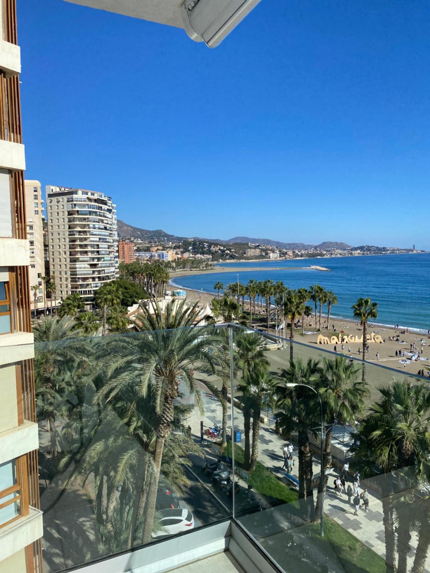 Apartamento Con Terraza Vista Al Mar Malagueta Málaga Extérieur photo
